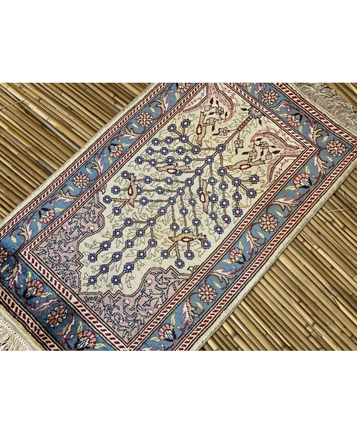 Handmade Turkish Kayseri Original Silk Carpet – FREE SHIPPING..! 